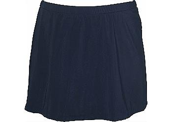 Maxine Of Hollywood Solid Skirtkini