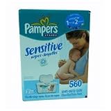 Pampers Sensitive Baby Wipes - 560 Ct by Pampers
