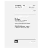 IEC 60534-2-1 Ed. 1.0 b:1998, Industrial-process control valves - Part 2-1: Flow capacity - Sizing equations for fluid flow under installed conditions