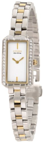 Citizen Women s EG2784-58A Eco-Drive Silhouette Crystal WatchB005MKGT3K