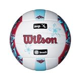 Wilson AVP Floral Blue Volleyball - Volleyballs