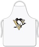 Best Quality Accessories Apron - Pittsburgh Penguins NHL /Color White Size 26 X 30