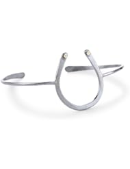 Melissa Joy Manning "Mixed Metal" Horseshoe Cuff Bracelet