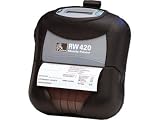 Zebra RW-420 RW 420 Portable Printer Kit. Includes Printer (RS-232, USB, 4 Inch Printhead, LCD, 8MB