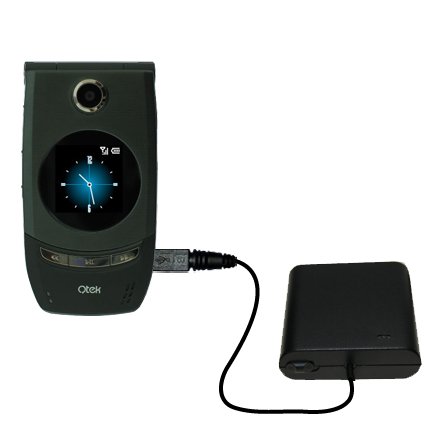  Portable Emergency AA Battery Charge Extender for the HTC StarTrek / Star Trek - uses Gomadic TipExchange Technology