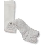 THE CHILDREN'S PLACE(ザ・チルドレンズプレイス) シャイニー ソリッド リブ-ニット タイツ ホワイト 小物くつ下・タイツ 3～4歳【並行輸入】