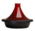 Le Creuset Cast Iron and Stoneware Tagine, Cerise