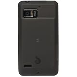 Diztronic Matte Back Translucent Smoke Flexible EXTENDED BATTERY TPU Case for Motorola Droid Bionic 4G (Verizon) [TPU-Cases Retail Packaging]