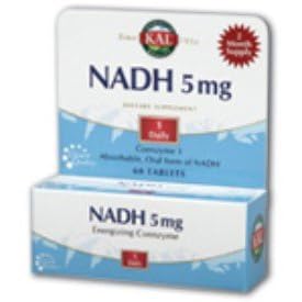 NADH ( Nicotinamide Adenine Dinucleotide ) 5 mg 60 Count Kal