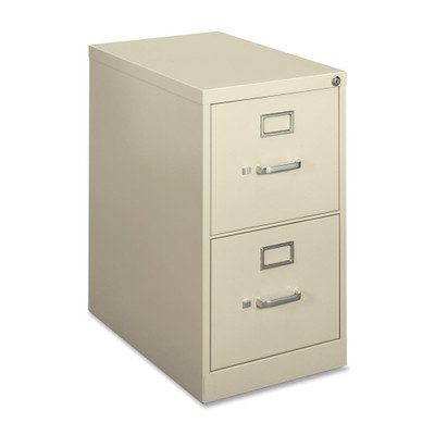 Basyx 2-Drawer Vertical File Cabinet, Letter, 15 by 22 by 26-1/16-Inch, Putty On Sale