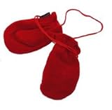 Fleece Toddler Mittens on a String By CTM