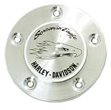 Black on Silver-Twin Cam 88 Cam Position Cover