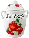 Axentia 820601 Rumtopf mit Relief Apfel 5 Liter