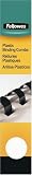 Fellowes Binding Combs Plastic Black 5/8 Inch 25 Pack (52324)