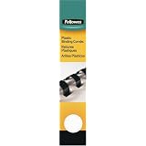 Fellowes Plastic Comb Bindings, 0.625 Inch, 120-Sheet Capacity, Black, 25 per Pack (52324)