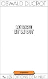 Le dire et le dit