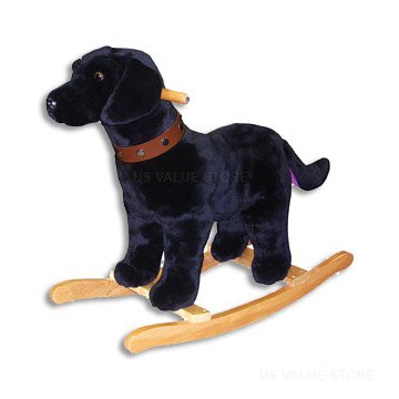 Rocking Black Labrador