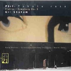 Tabula rasa. Fratres. Symphony No. 3