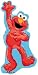 Huge 38inch Elmo Super Shape Mylar Balloon