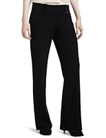 My Michelle Juniors Wide Waistband Three-Button Tab Pant