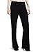 My Michelle Juniors Wide Waist Band 3 Button Tab Pant, Black, 3