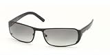 PRADA SPR52F SPR 52F 5AV1A1 5AV-1A1 SHINY GUNMETAL FRAME GRAY LENS 60MM