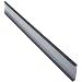 PVC U-Channel, NSF-61, Gray, 0.098" Thick, 4.33" Width, 0.787" Leg Length, 24" Length