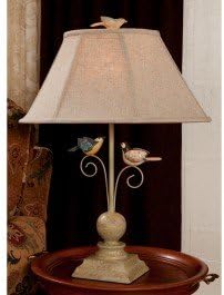 Bird Scroll Table Lamp