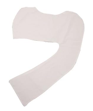 Dreamgenii Pregnancy Support Pillow Cover - White