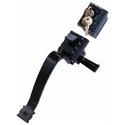 Wright Products-Hampton VA333BL Afton Series Thumb Button Latch With Deadbolt