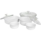 CorningWare French White 8-Piece Bake and Serve Set by CorningWare