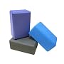 4" Yoga Blocks 4lb (2 Per Pack) Purple