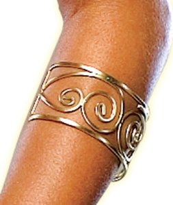 Movie 300 Spartan Queen Arm Cuff Costume Accessory