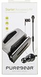 PureGear Starter Accessory kit for Micro USB Smartphones. Pure Gear Car Charger, PureBeats Headphones W/Mic, Pouch for most Smartphones