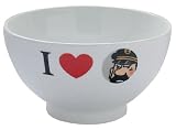 I LOVE CAPTAIN HADDOCK BOWL FROM THE ADVENTURES OF TINTIN