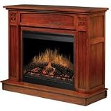 Dimplex Ashfield Electric Fireplace with 30 Inch Self-trimming Firebox and Purifire Air Treatment System, Oak, DFP30-MO1031