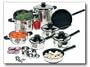 HealthSmart 21-piece Stainless Waterless Cookware Set