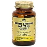 Reishi Shiitake Maitake Mushroom Extract - 50 - Veg/Cap