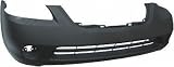 02-04 NISSAN ALTIMA FRONT BUMPER COVER, w/ Fog Lamp Holes, Raw (2002 02 2003 03 2004 04) N010306 620228J025