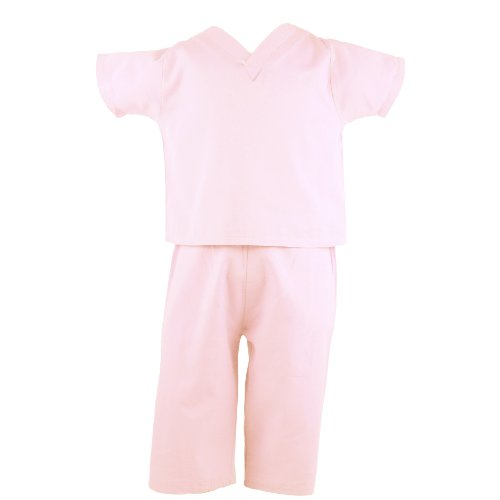 Scoots Toddler Scrubs, Light Pink