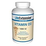 Life Extension - Vitamin D3 (1000iu), 1000, 250 capsules