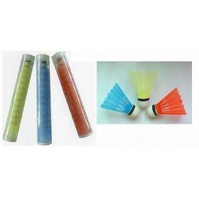 GOGO™ Training Plastic Shuttlecock (Price/Tube), Shuttlecock, Badminton
