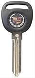Cadillac Jeweled Circle Plus Transponder Key (Works on: CTS DTS Escalade STS) PLUS Easy Programming Instruction Guide