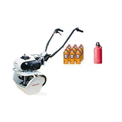 【新品・試運転済み 】家庭菜園用　ホンダ耕運機　FV200J　ピアンタ　(家庭用カセットガス燃料を使用)＆ガズボンベ付セット