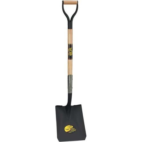 Shovels Yo Ho Tools Pro Series Square Point Steel Shovel D Style Handle