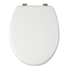 Wenko 17523100 WC-Sitz Java - rostfreie Edelstahlbefestigung, MDF, wei�