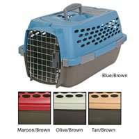 Kennel Cab II - Large Fashion (Cream with Green Bottom)