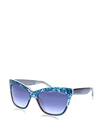 GUESS Gafas de Sol 733 (55 mm) Azul / Rojo