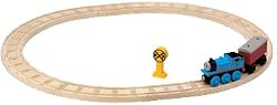 OVAL TRAIN SET - THOMAS TANK TRAIN WOODEN RAILWAY