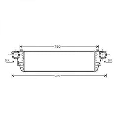 Diederichs 8167102 [Mercedes] [(C180-320)W203 00-04] Ladeluftk�hler W 203, Alle Modelle [Baujahr: 00-06 ] (Alle Mod. )
